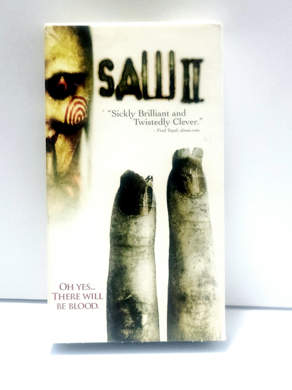 Saw II (VHS, 2006) RARE Nice Copy Horror Jigsaw 