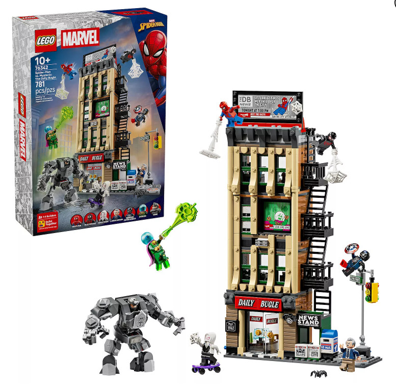 LEGO Marvel Spider-Man vs Mysterio The Daily Bugle 76342 Building Set - US STOCK LEGO Marvel Spider-Man vs Mysterio The Daily Bugle 76342 Building Set - US STOCK