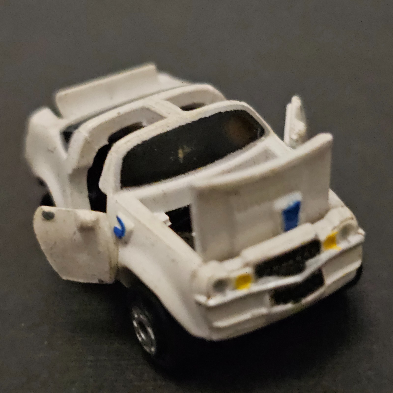 Micro Machines Chevrolet Camaro 70\'s Chevy Deluxe T Bar Top White Rare Variant