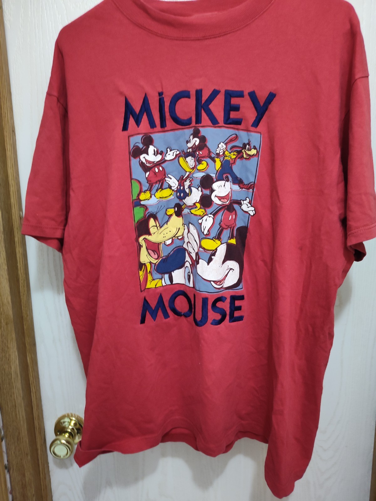 Vintage 90s Disney Store Mickey Mouse T Shirt Large Made in USA Embroidered Vintage 90s Disney Store Mickey Mouse T Shirt Large Made in USA Embroidered