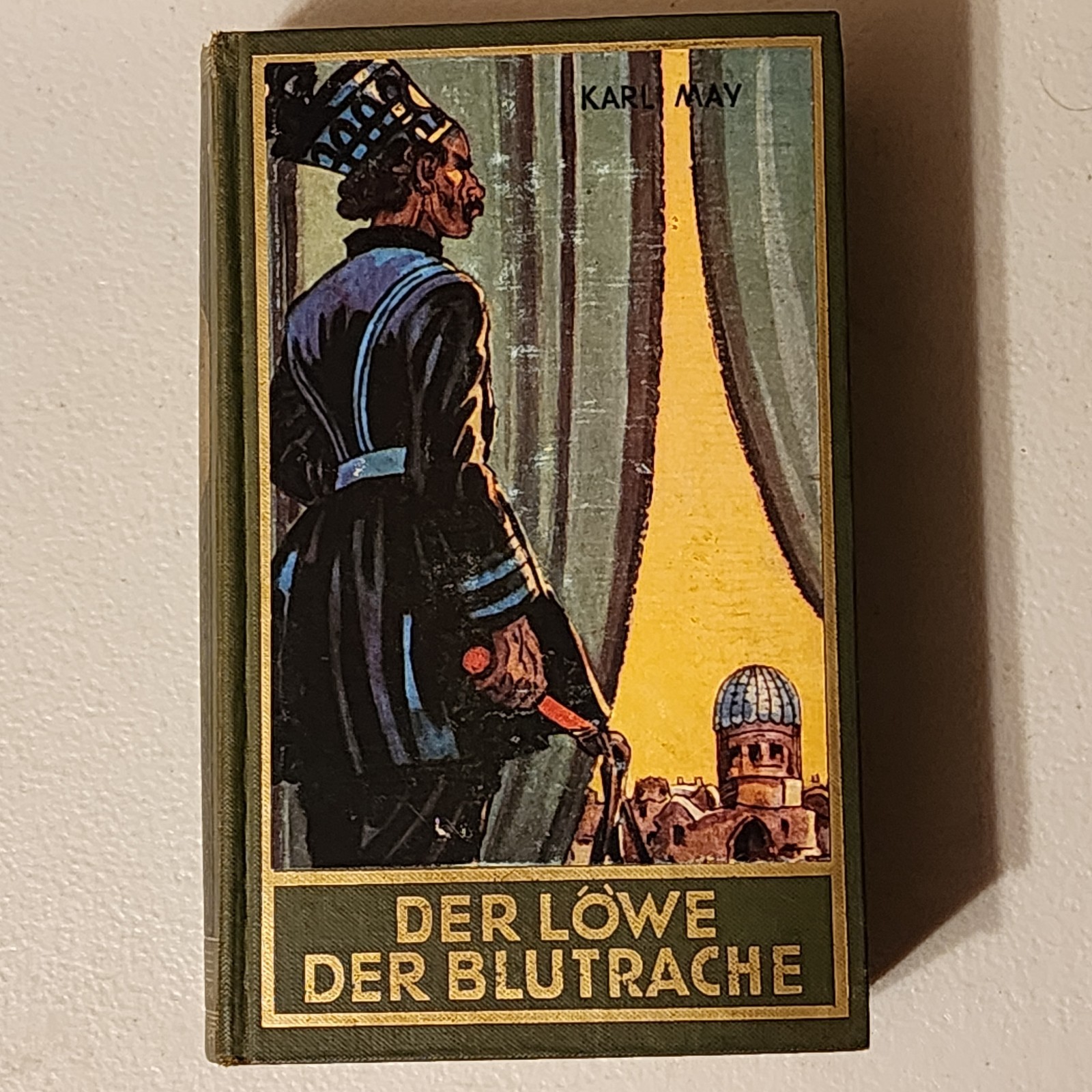 KARL MAY ▌DER LÖWE DER BLUTRACHE▐ VOL 26 ▌GER▐ 1954 HC VINTAGE ▌VG KARL MAY ▌DER LÖWE DER BLUTRACHE▐ VOL 26 ▌GER▐ 1954 HC VINTAGE ▌VG