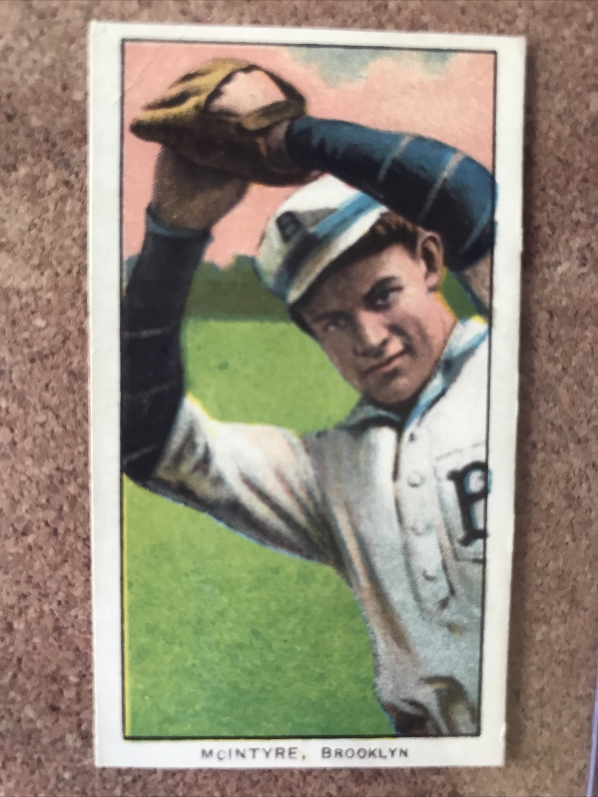 1909-1911 T206 Piedmont Cigarette Harry McIntyre Brooklyn 1909-1911 T206 Piedmont Cigarette Harry McIntyre Brooklyn