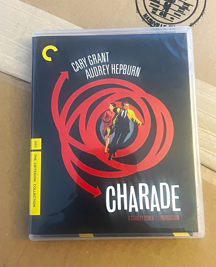 The Criterion Collection Charade Blu-ray Special Edition Cary Grant Hepburn