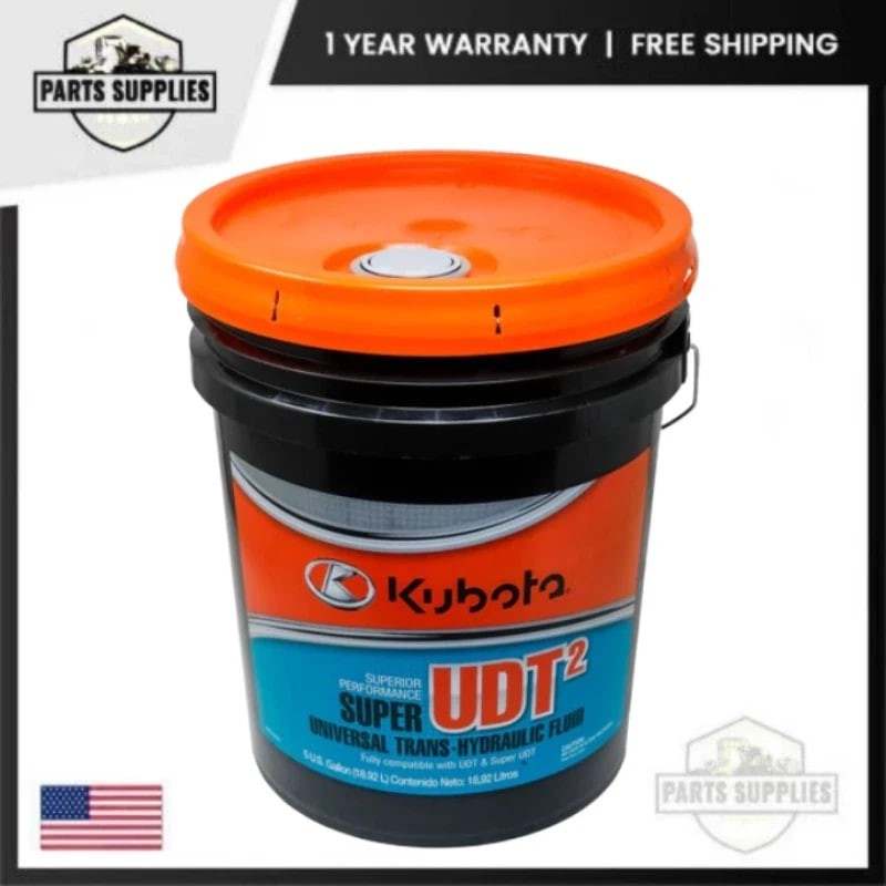 70000-40205 Kubota Super UDT2 5 Gal Hydraulic Oil Fits Tractors & Equipment 70000-40205 Kubota Super UDT2 5 Gal Hydraulic Oil Fits Tractors & Equipment