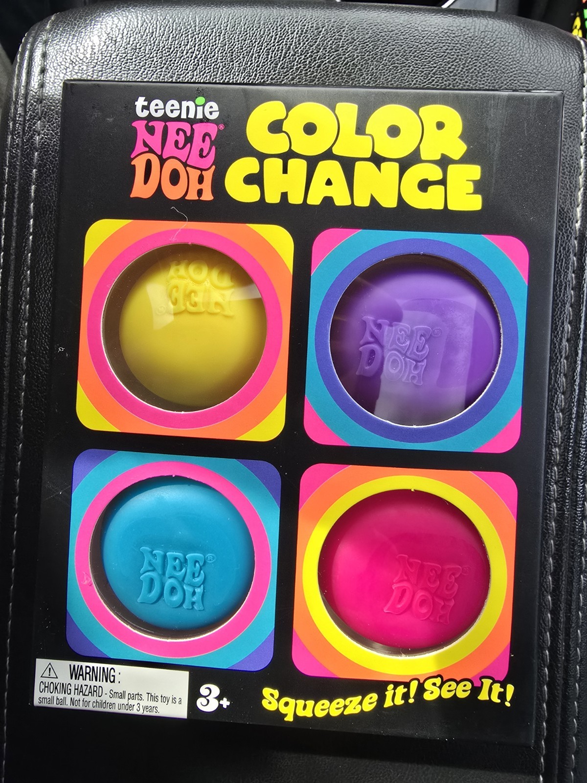 AUTHENTIC Schylling Nee Doh Teenie Color Change Squeeze Toy Set 4 Pack AUTHENTIC Schylling Nee Doh Teenie Color Change Squeeze Toy Set 4 Pack