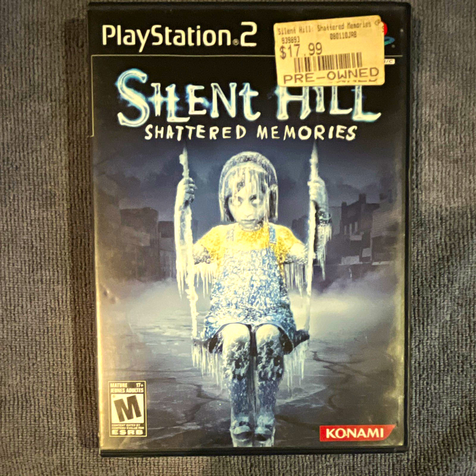 Konami Silent Hill: Shattered Memories PS2 CIB manual included(cleaned)(tested) Konami Silent Hill: Shattered Memories PS2 CIB manual included(cleaned)(tested)