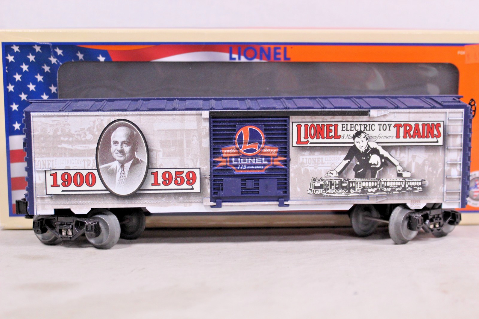 Lionel 6-82992 115th Anniversary Boxcar - New Lionel 6-82992 115th Anniversary Boxcar - New