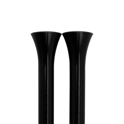 BILLET SPECIALTIES Door Lock Knobs Tri-Five Smooth Black Pair- BLK45930 BILLET SPECIALTIES Door Lock Knobs Tri-Five Smooth Black Pair- BLK45930