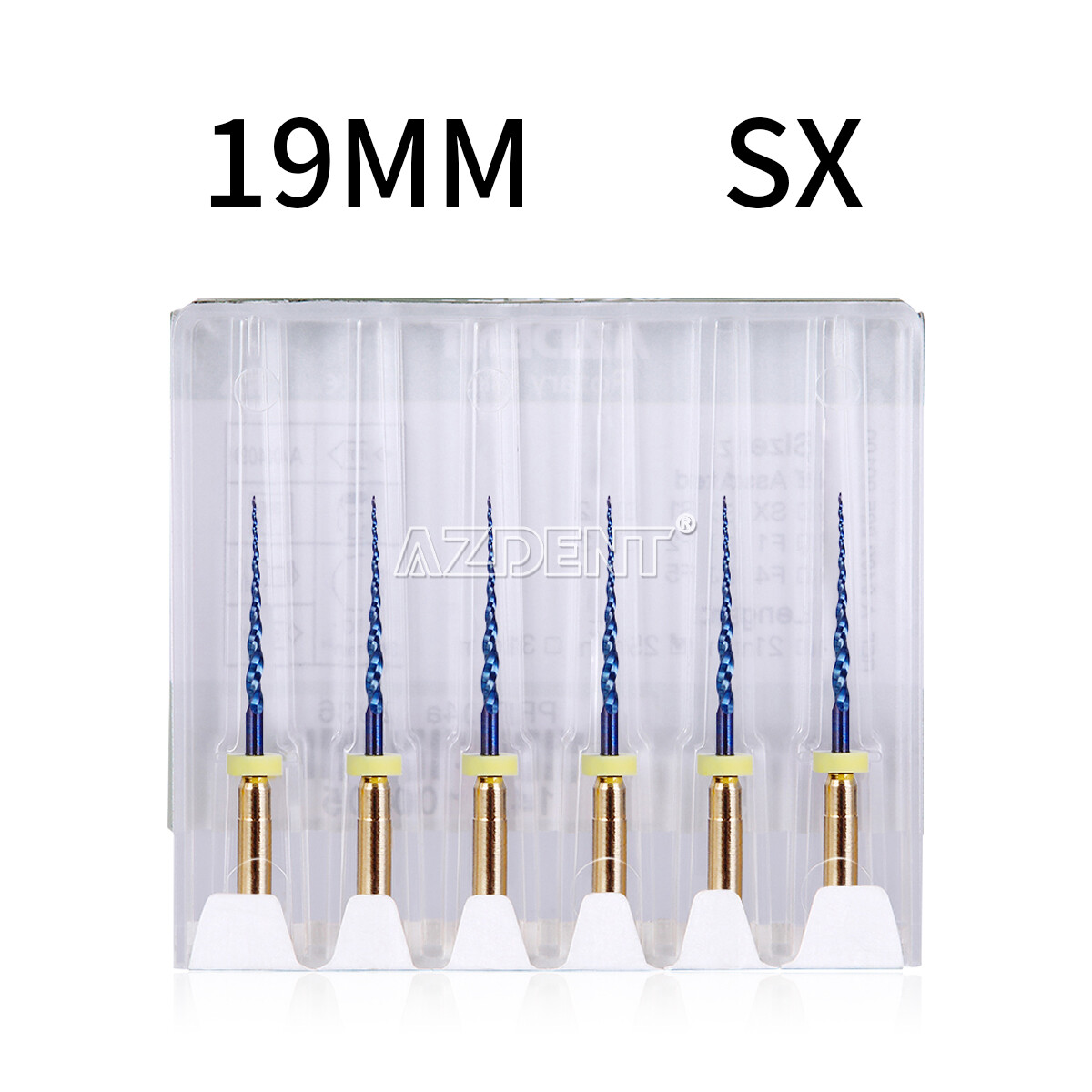 AZDENT Dental Engine Use Rotary Heat Activated Canal Root Endodontic Files