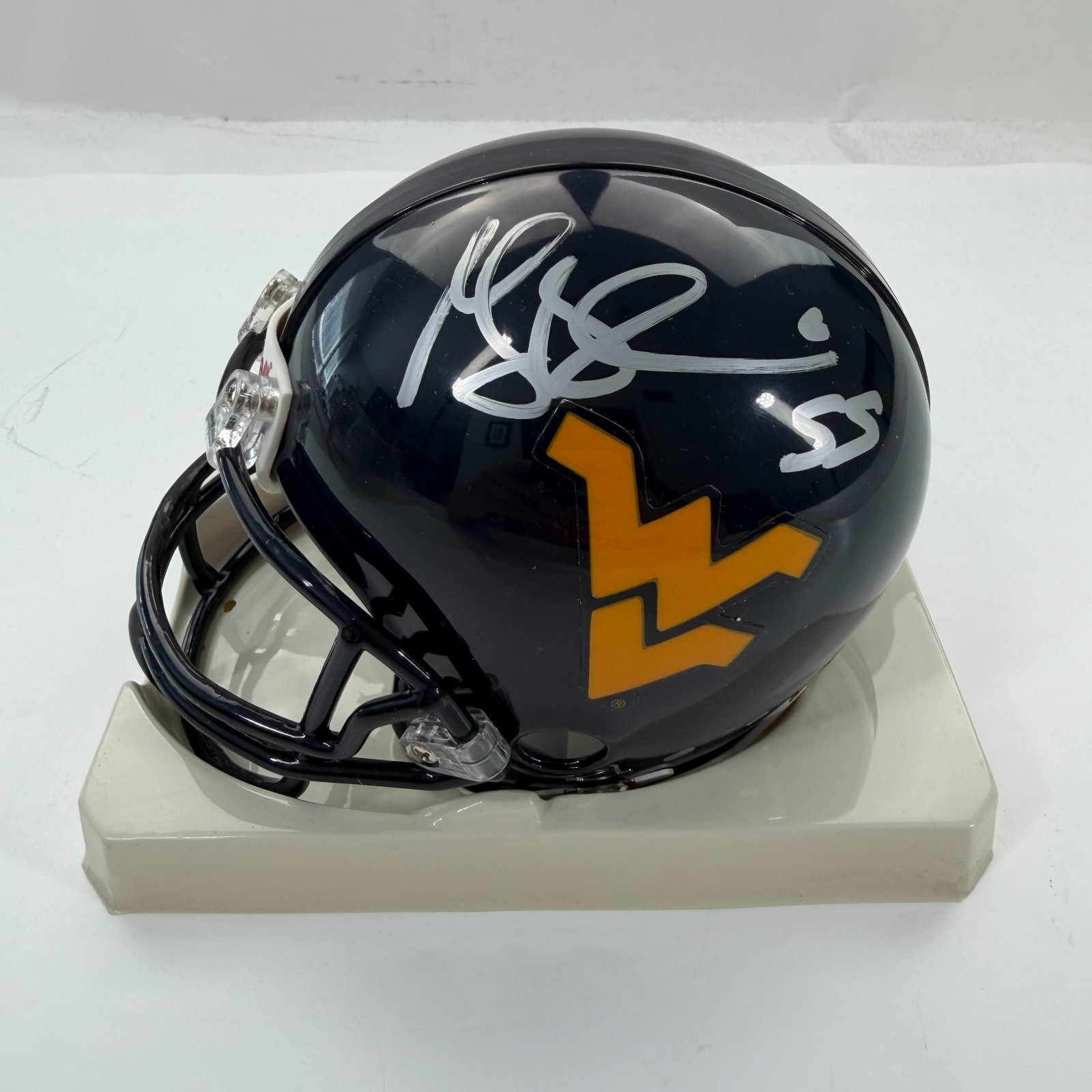 GARY STILLS Signed Autograph Auto WVU MOUNTAINEERS Mini Helmet Riddell KC Chiefs GARY STILLS Signed Autograph Auto WVU MOUNTAINEERS Mini Helmet Riddell KC Chiefs
