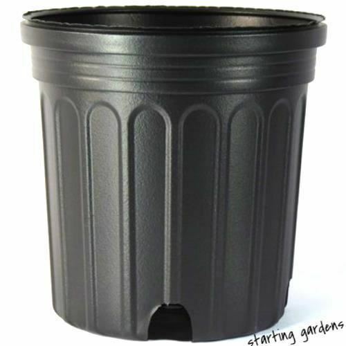 2 Gallon Pot, 100 New Trade Nursery Pots, Actual Volume 1.593 Gallons, c600 2 Gallon Pot, 100 New Trade Nursery Pots, Actual Volume 1.593 Gallons, c600