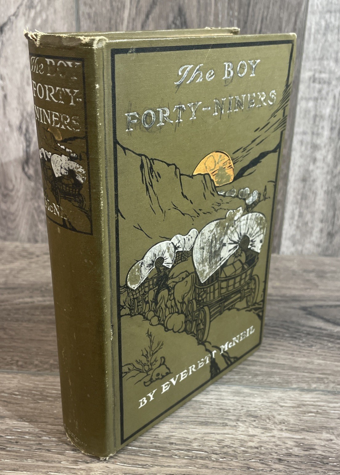 Rare - The Boy Forty-Niners; 1908 By Everett McNeil Old West Pioneer Adventure Rare - The Boy Forty-Niners; 1908 By Everett McNeil Old West Pioneer Adventure