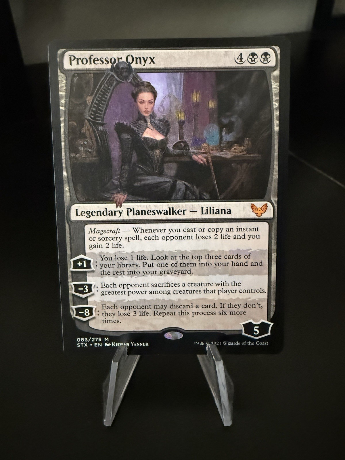 1x Professor Onyx - Strixhaven: School of Mages - NM - MTG 1x Professor Onyx - Strixhaven: School of Mages - NM - MTG