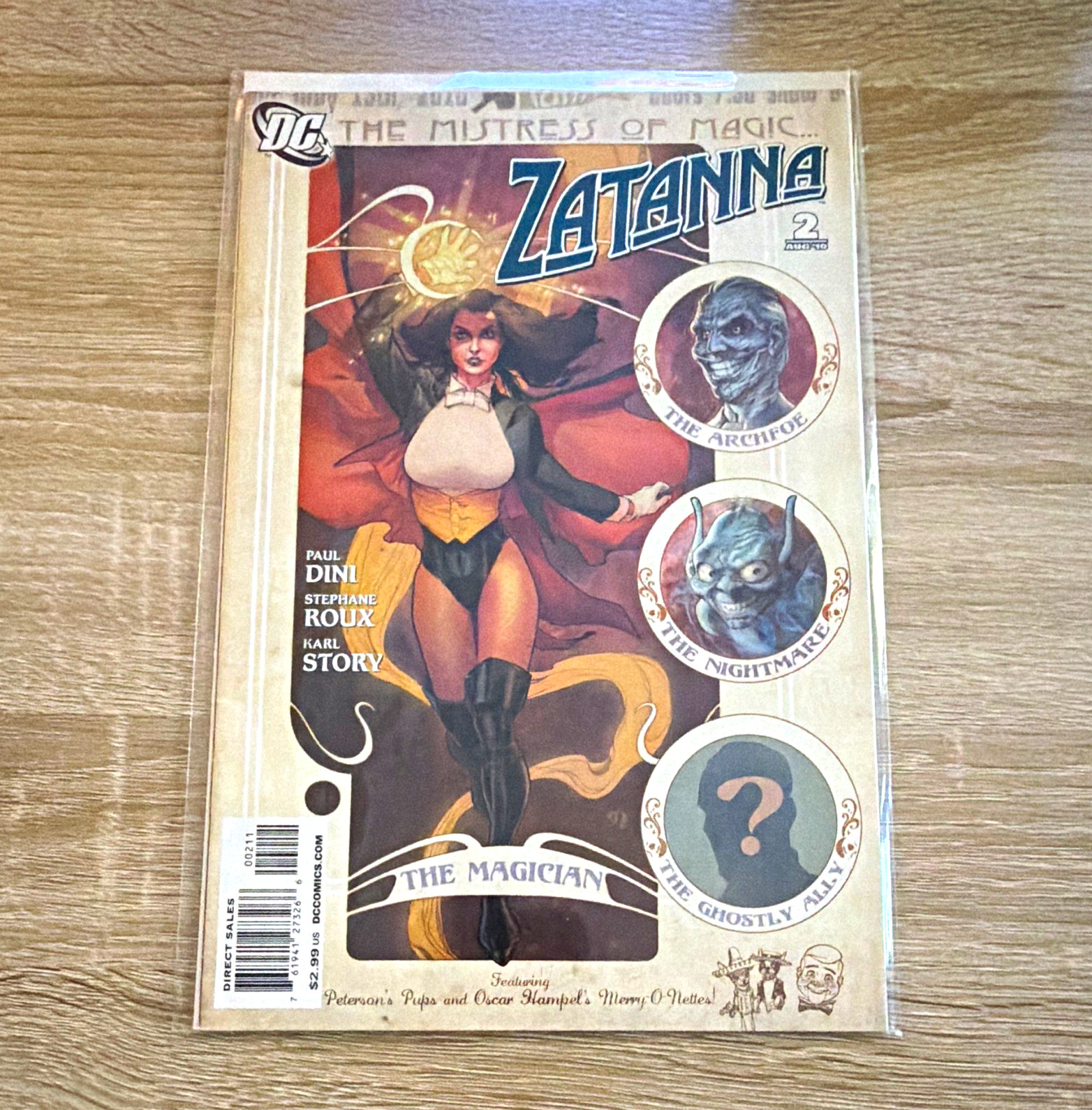 DC Comics Zatanna #2 - The Magician (Paul Dini, Stéphane Roux, Karl Story) DC Comics Zatanna #2 - The Magician (Paul Dini, Stéphane Roux, Karl Story)