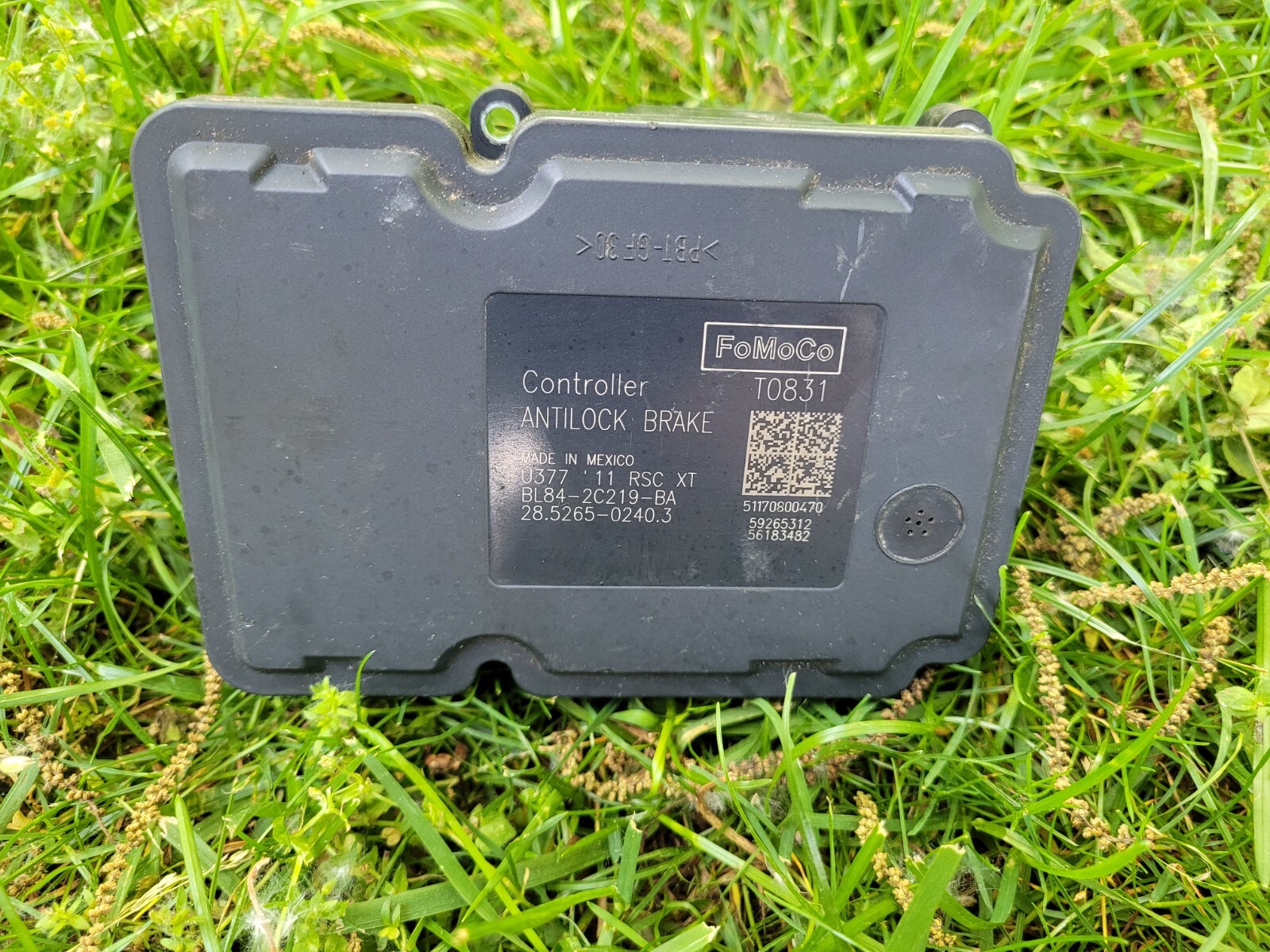 USED BL84-2C219-BA 2011-2012 Ford Escape/Mercury Mariner ABS Module Not Hybrid USED BL84-2C219-BA 2011-2012 Ford Escape/Mercury Mariner ABS Module Not Hybrid
