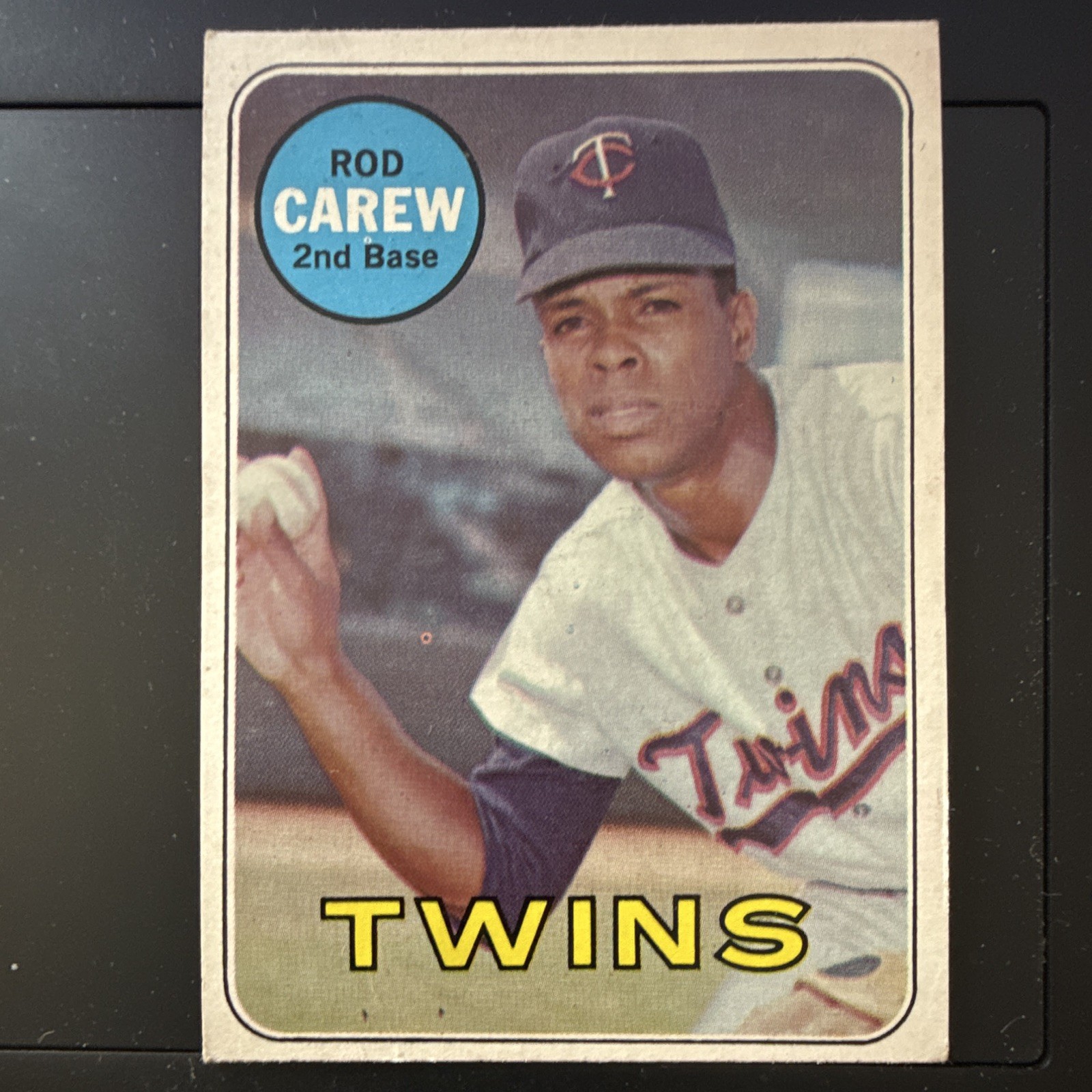 Topps 1969 Base Set Rod Carew #510 Minnesota Twins Baseball Card Topps 1969 Base Set Rod Carew #510 Minnesota Twins Baseball Card