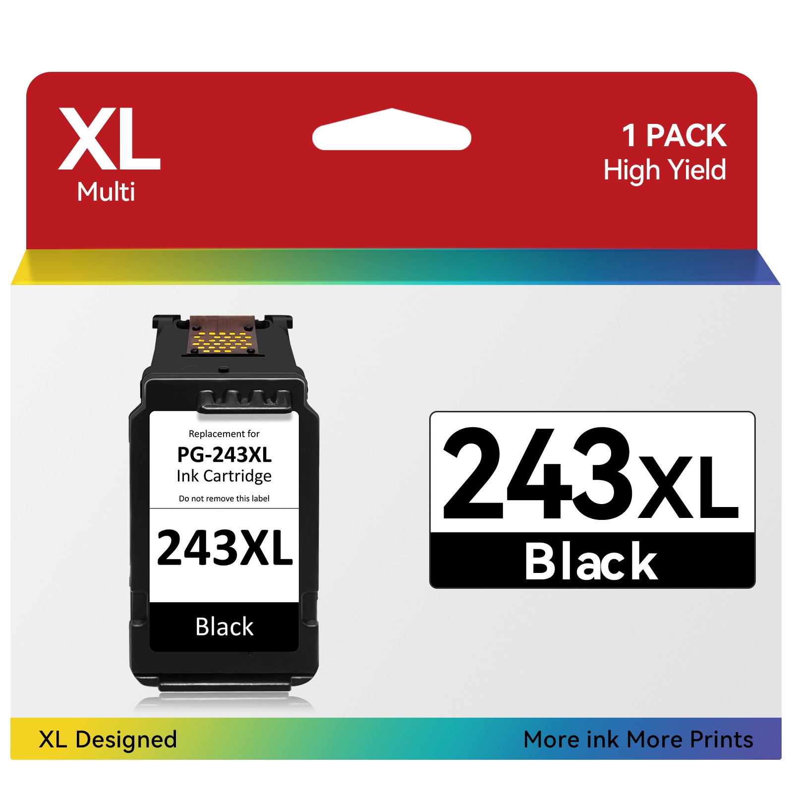 PG-243XL CL-244XL Ink Cartridge Compatible with Canon MG2924 MG2950 TS302 TR4520