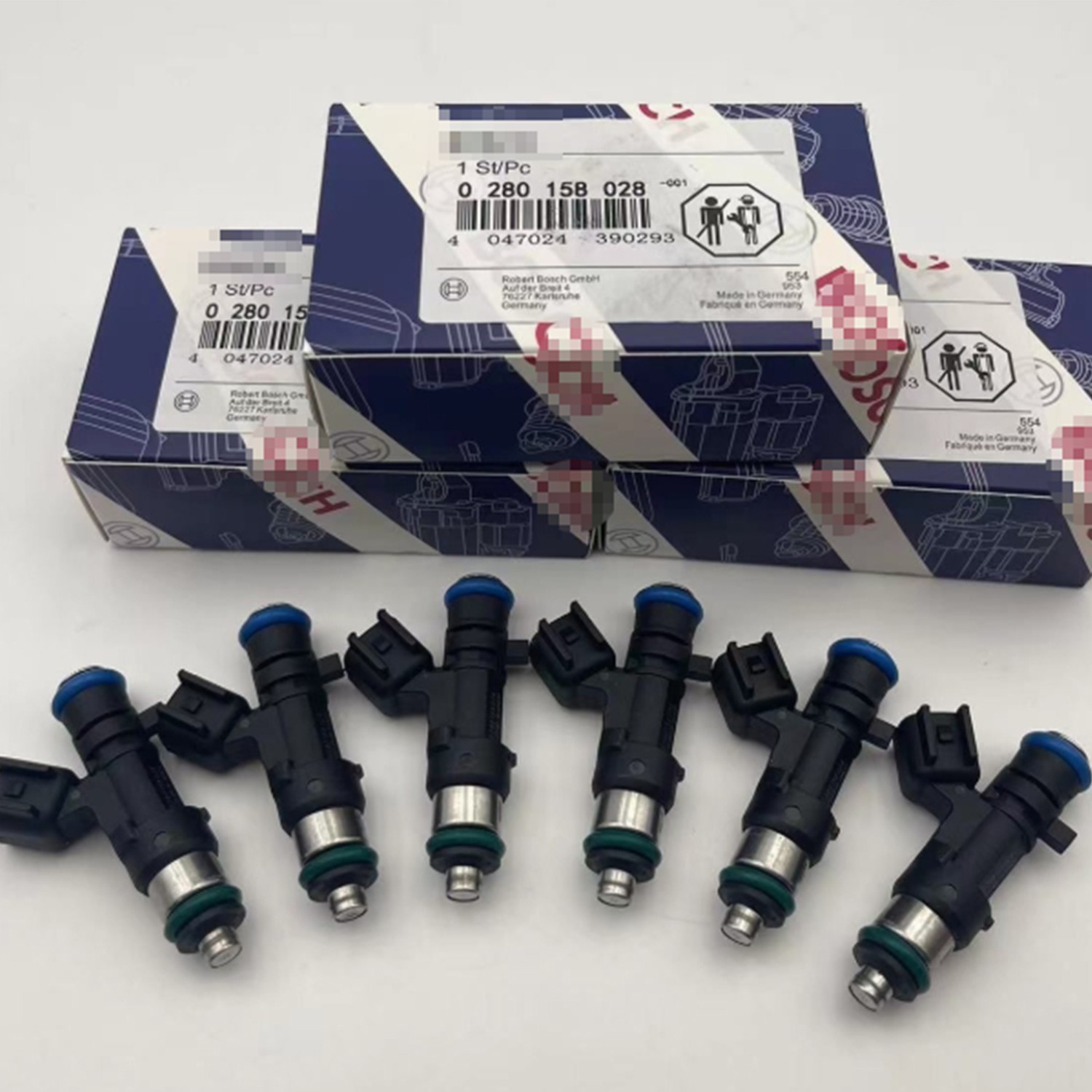 6X Genuine Bosch OEM 0280158028 Fuel Injectors for Dodge Chrysler 2.7L 3.5L 4.0L 6X Genuine Bosch OEM 0280158028 Fuel Injectors for Dodge Chrysler 2.7L 3.5L 4.0L