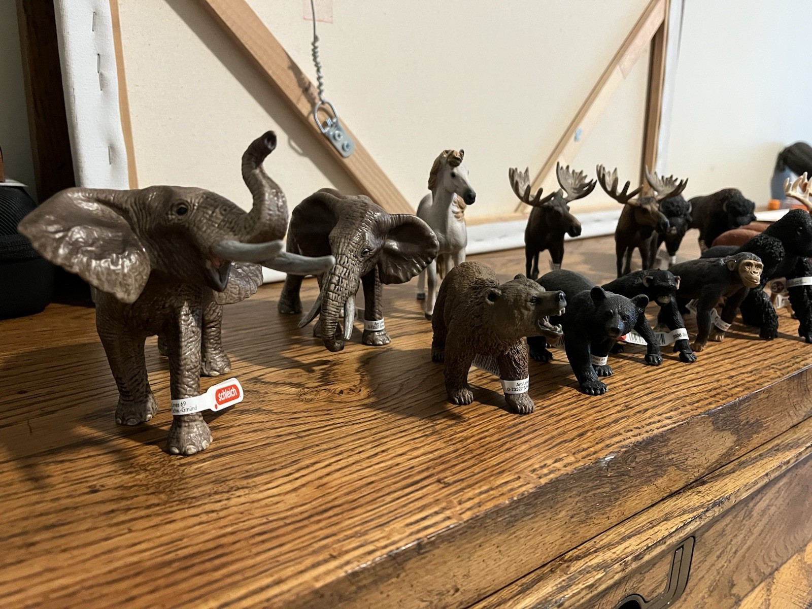 (18) Schleich Wildlife Animals Brand New Grizzly, Moose, Elephant, Chimp, Etc (18) Schleich Wildlife Animals Brand New Grizzly, Moose, Elephant, Chimp, Etc