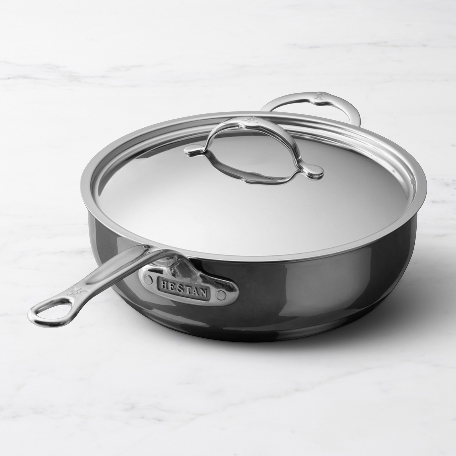 Hestan NanoBond Titanium Stainless-Steel Essential Pan / FULL SIZE Hestan NanoBond Titanium Stainless-Steel Essential Pan / FULL SIZE