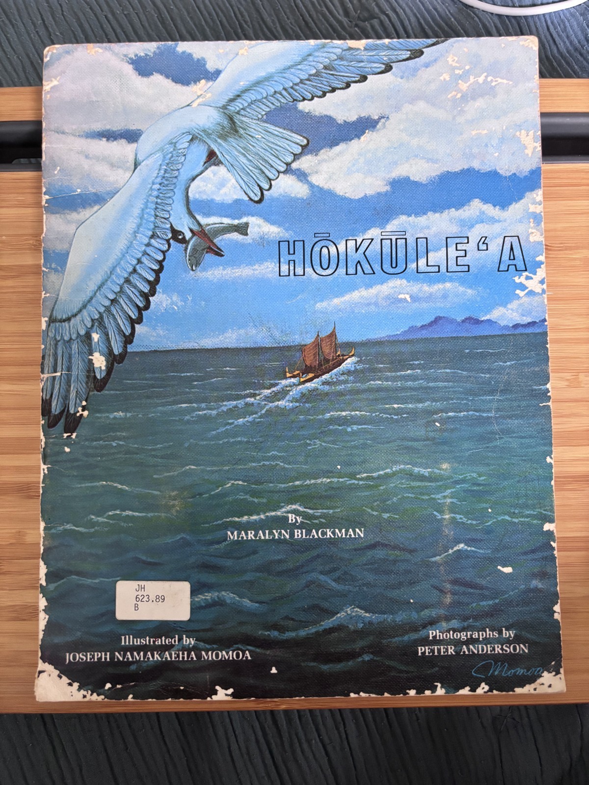 Vintage 1976 Hokulea Book 4 Maralyn Blackman Polynesian Voyaging Series Hawaii