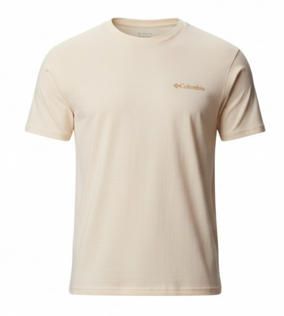 Columbia Men\'s CSC Kranston SS Tee | Color = Chalk | Size L & XL Columbia Men\'s CSC Kranston SS Tee | Color = Chalk | Size L & XL