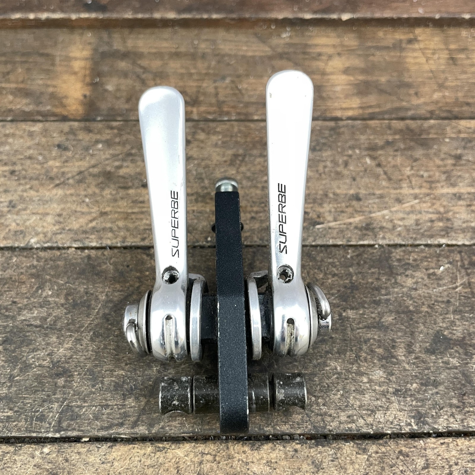 Vintage SunTour Superbe Downtube Friction Shifter Set Road Japan 80s TT Tri