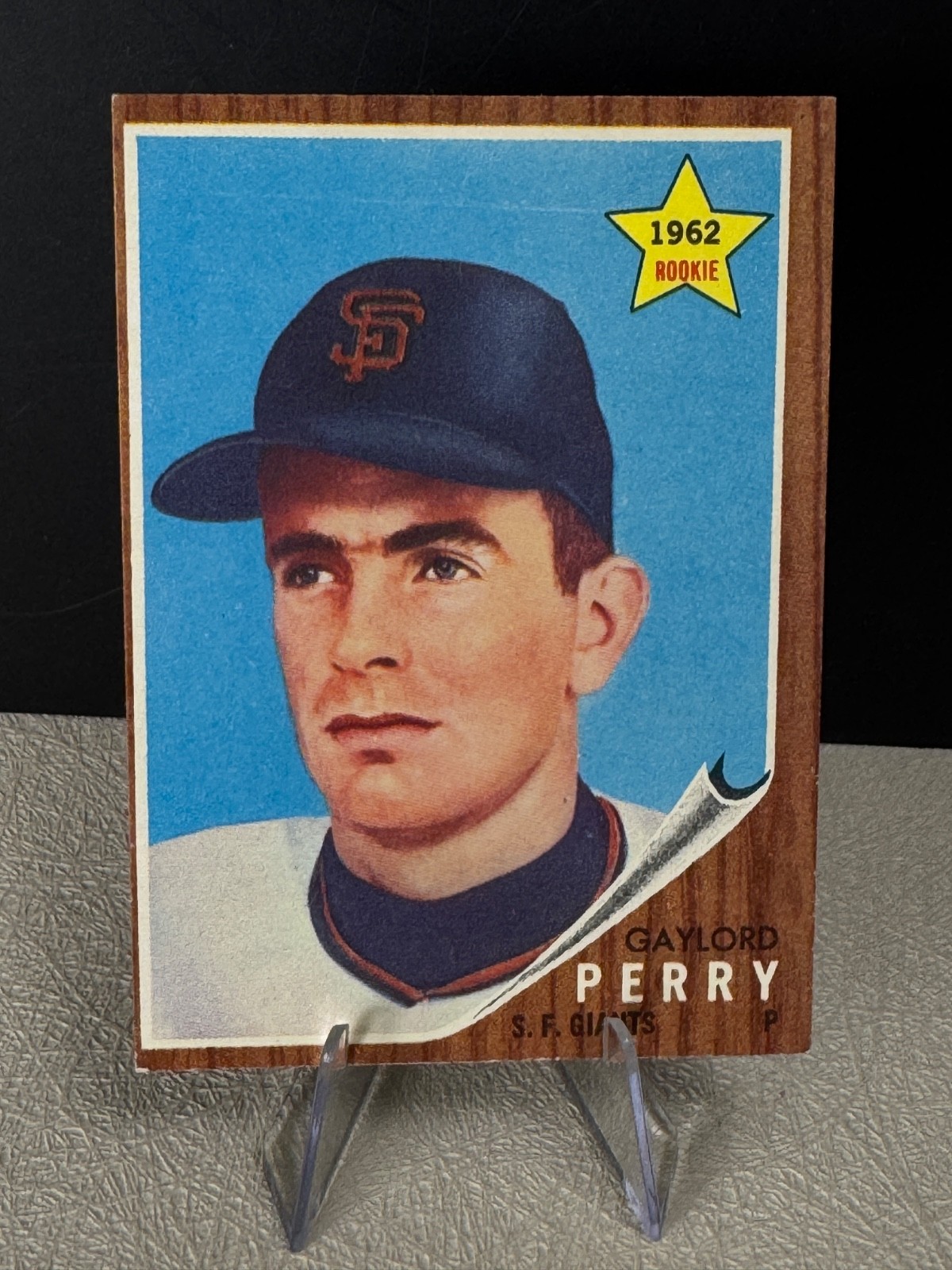 1962 Topps Baseball Rookie Gaylord Perry #199 San Francisco Giants SHARP ⚾️🔥