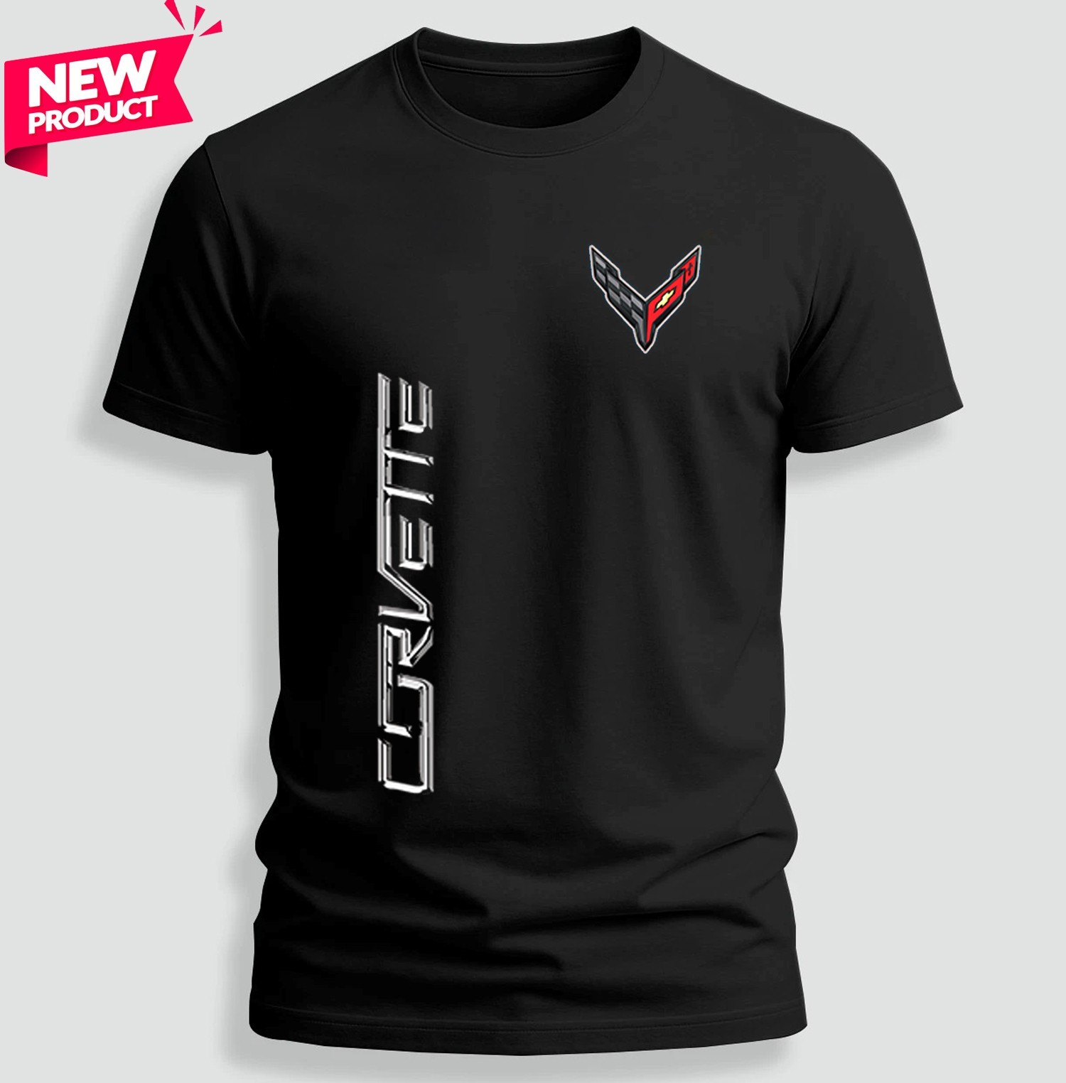 NEW Corvette C8 T Shirt Fullsize S-5Xl