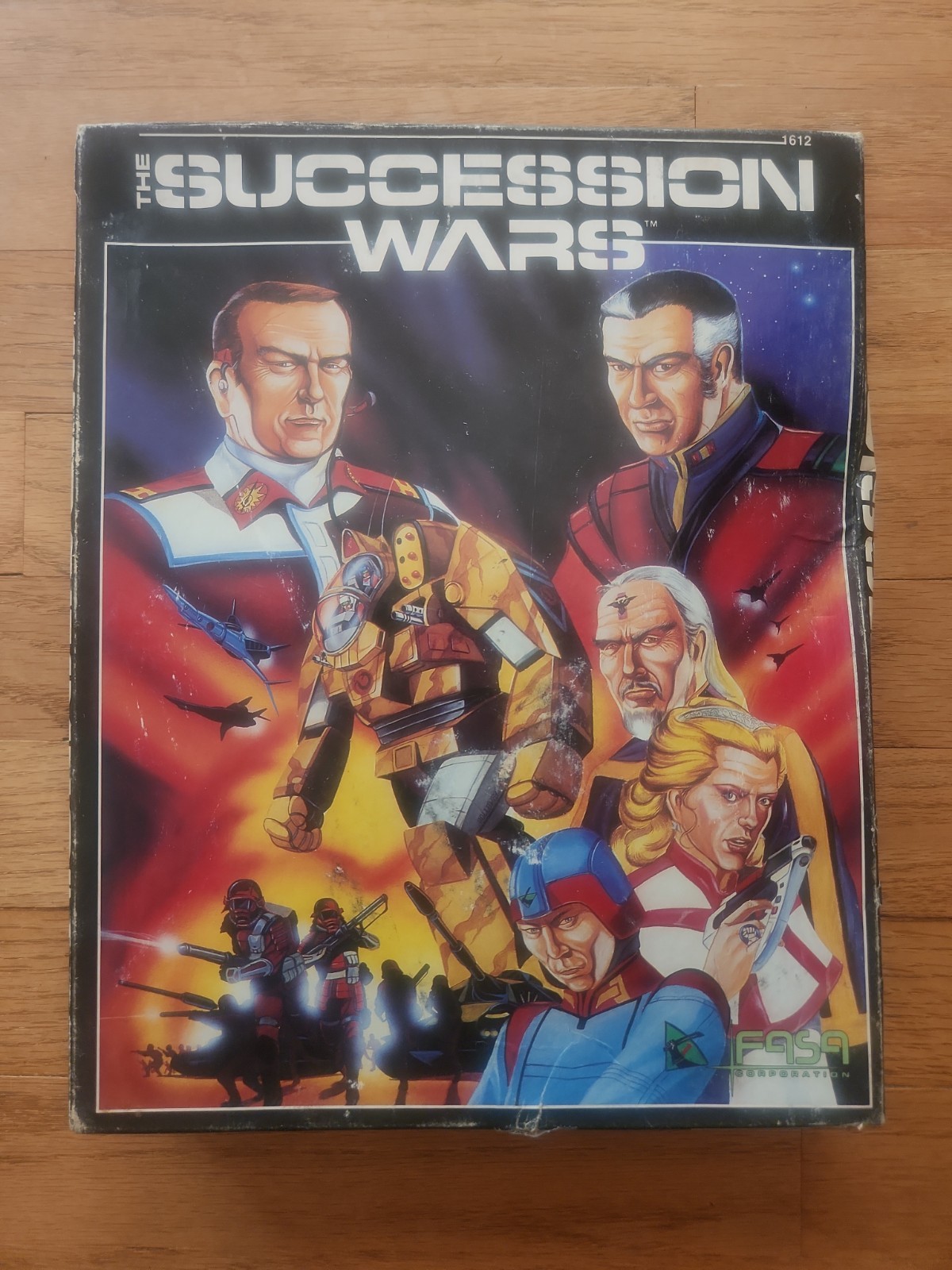 The Succession Wars Board Game (1987 FASA)-BattleTech Grand Strategy- ☆ READ ☆