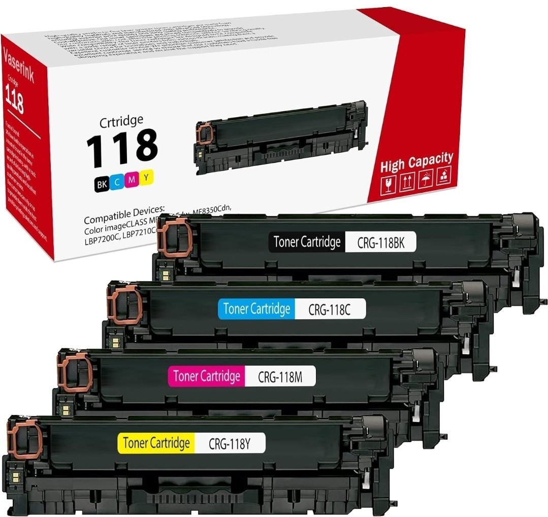 HY 118 Toner Black Cyan Magenta Yellow 118BK 118C 118M 118Y MF8350Cdn MF8380Cdw