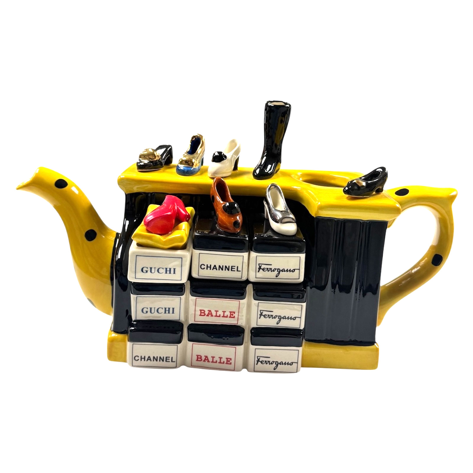 Tony Carter Teapot Signed Limited Edition 3118/2000 England Shoe Store/No Lid Tony Carter Teapot Signed Limited Edition 3118/2000 England Shoe Store/No Lid