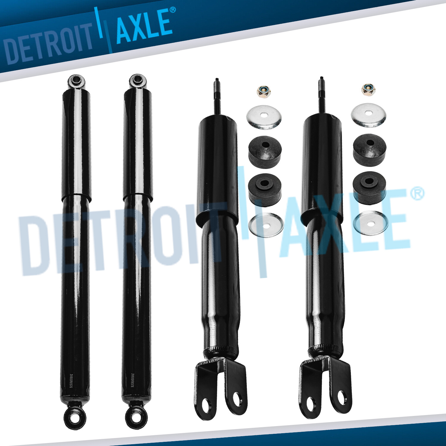 4WD Front Rear Shock Absorbers for Silverado Sierra Suburban 1500 Tahoe Yukon