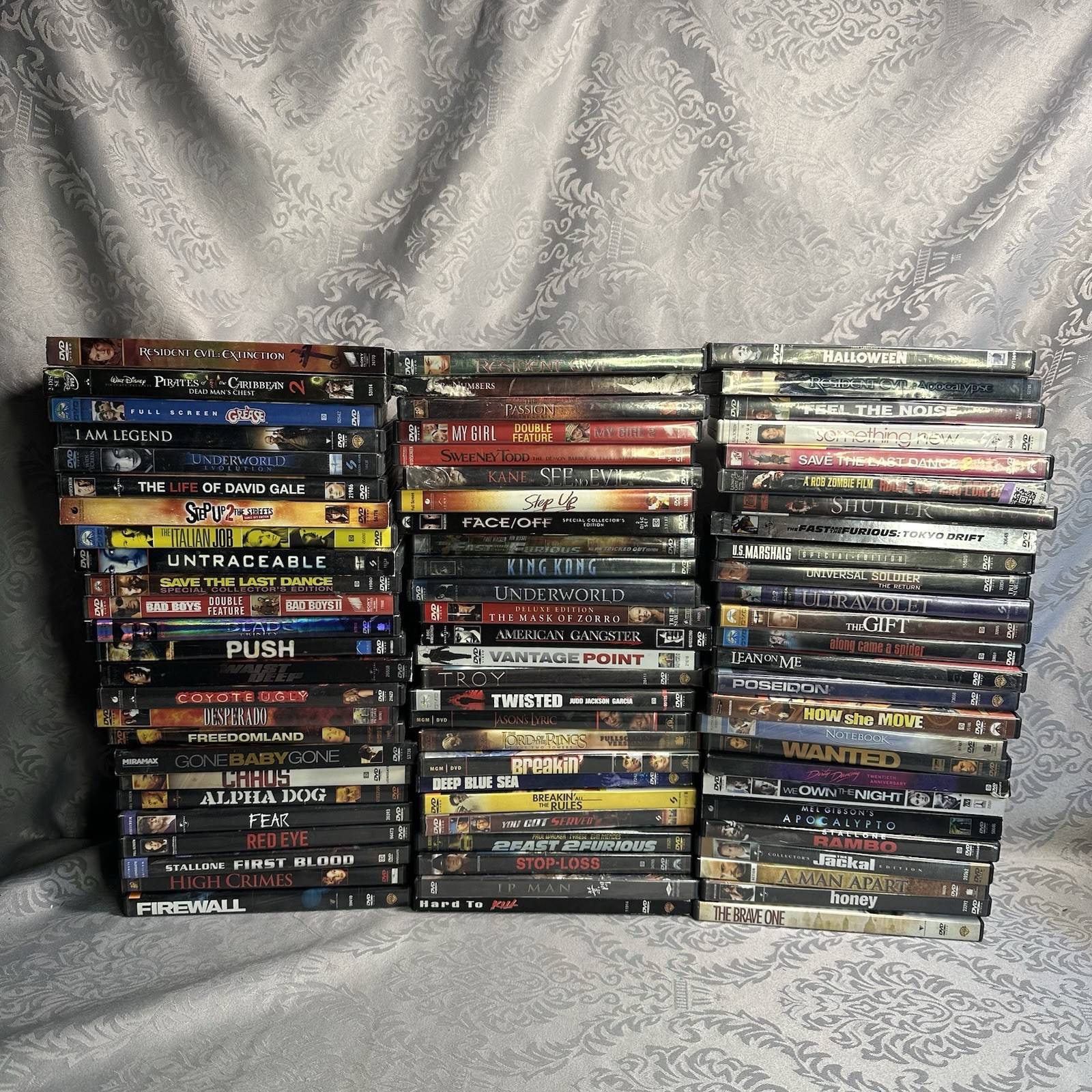Huge Mixed DVD movies bulk assorted Lot 77 Tested & Working Huge Mixed DVD movies bulk assorted Lot 77 Tested & Working