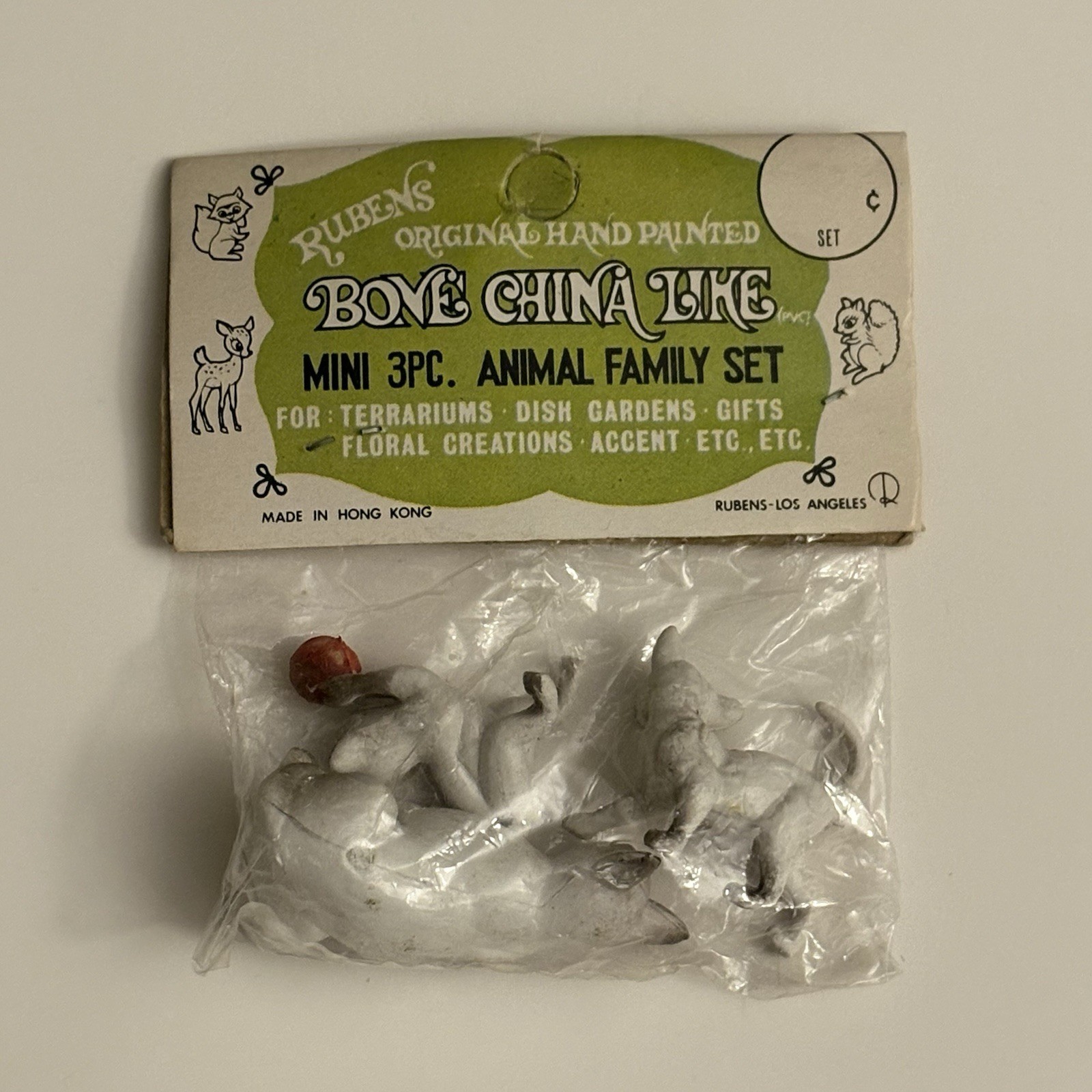 Rubens Bone China Like - 3 Pc Animal Family Set - Siamese Cats - Vintage - New Rubens Bone China Like - 3 Pc Animal Family Set - Siamese Cats - Vintage - New