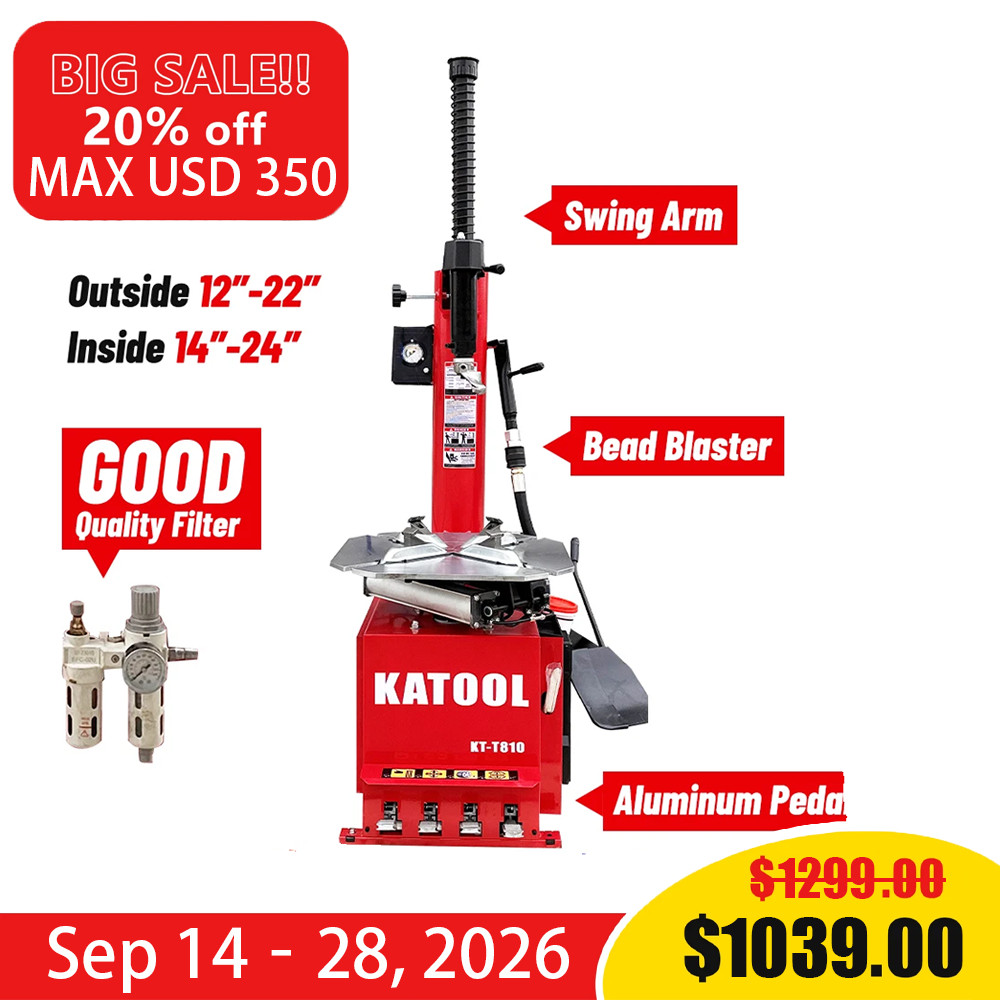 KATOOL Tire Changer Machine 810 Bead Blaster Tire Changer Wheel Machine On Sale