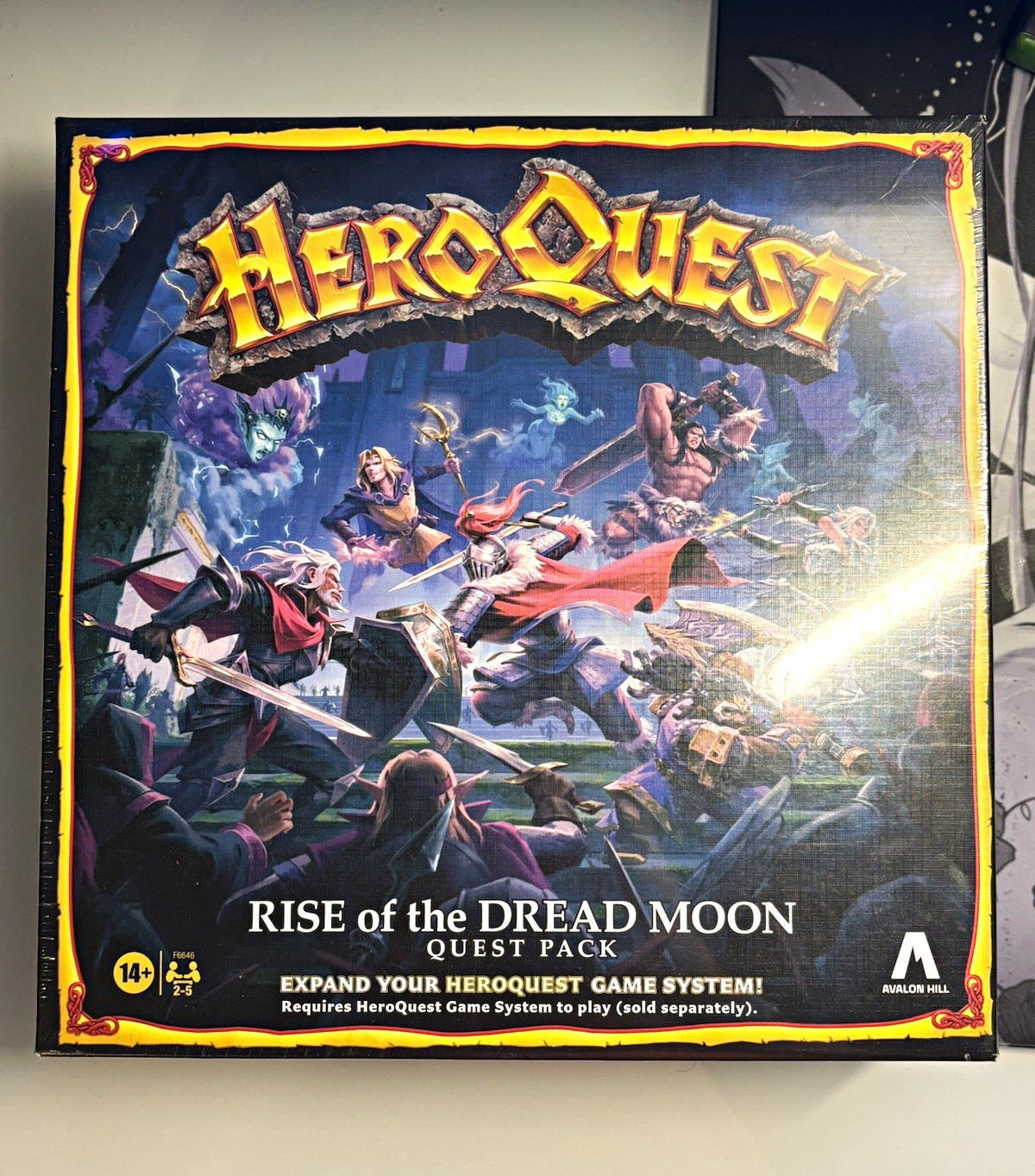Avalon Hill HeroQuest Rise of the Dread Moon Quest Pack [SEALED] [NIB]