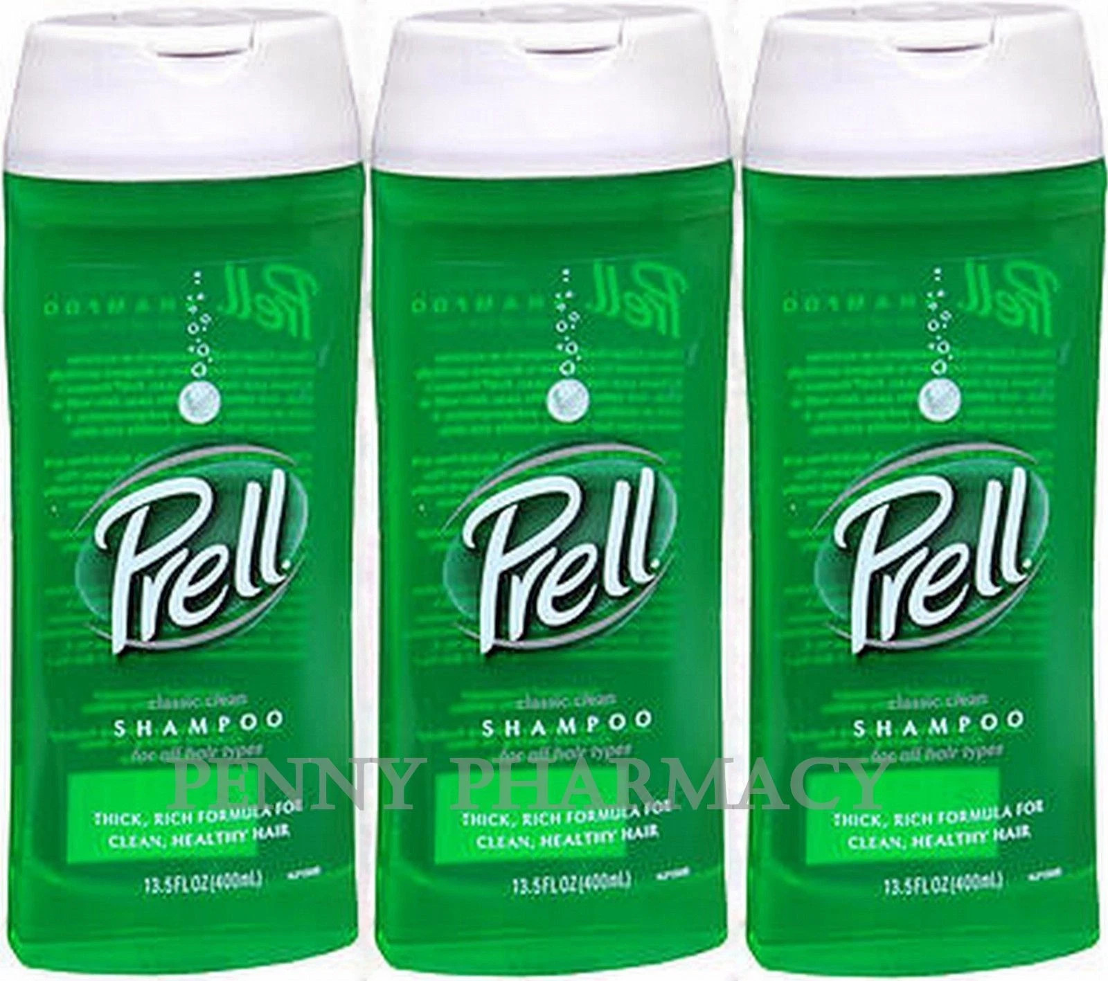Prell Classic Clean Shampoo, 13.5 fl oz ( 3 pack )