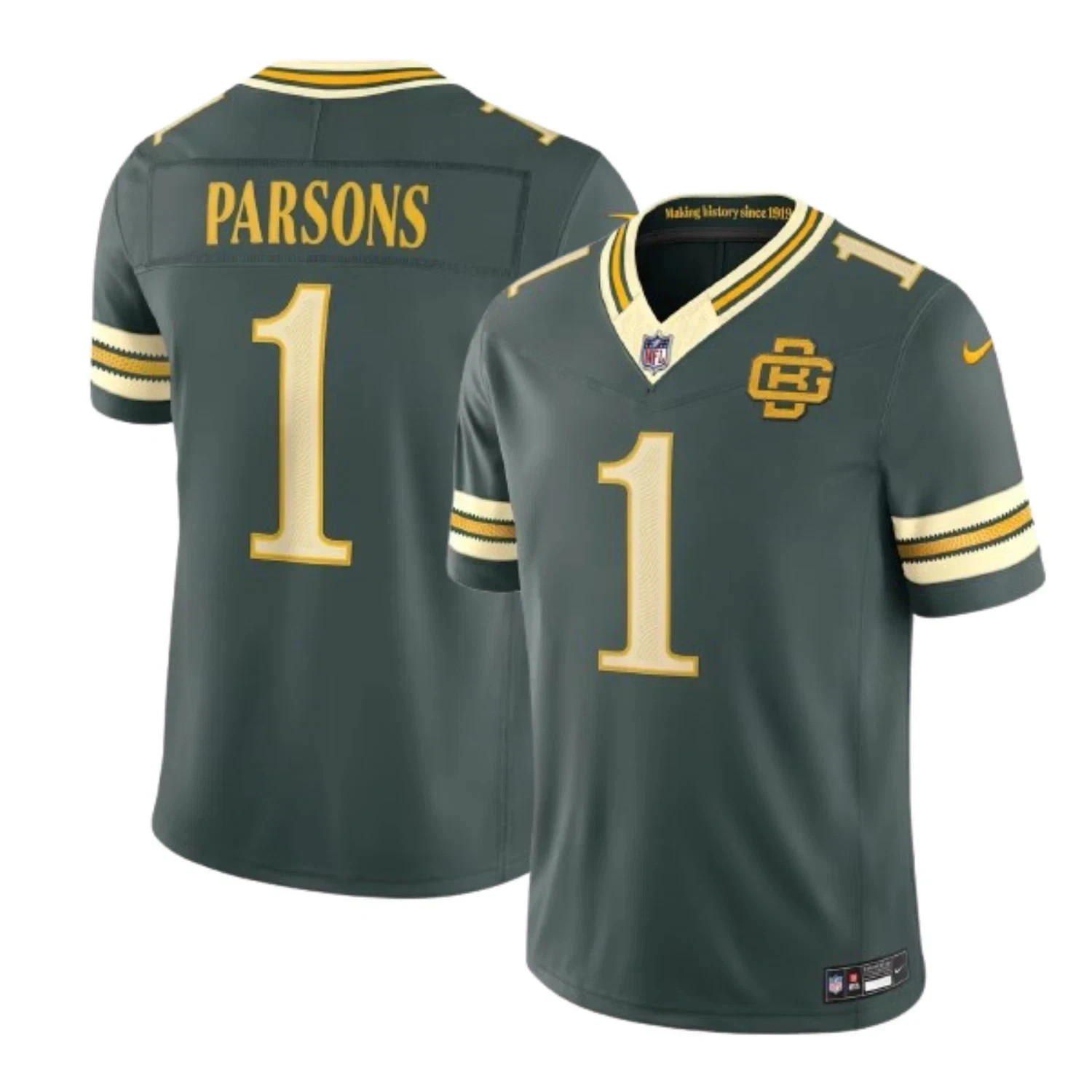 Men\'s Packers Green 2026 “Rivalries” Vapor Limited Stitched Jersey All Player