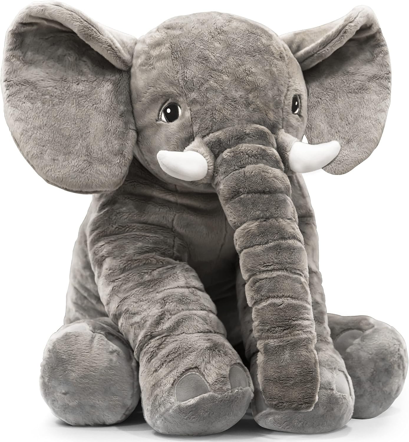 Soft Elephant Plush Toys Stuffed Elephant Plush Animal Toy 24 INCH