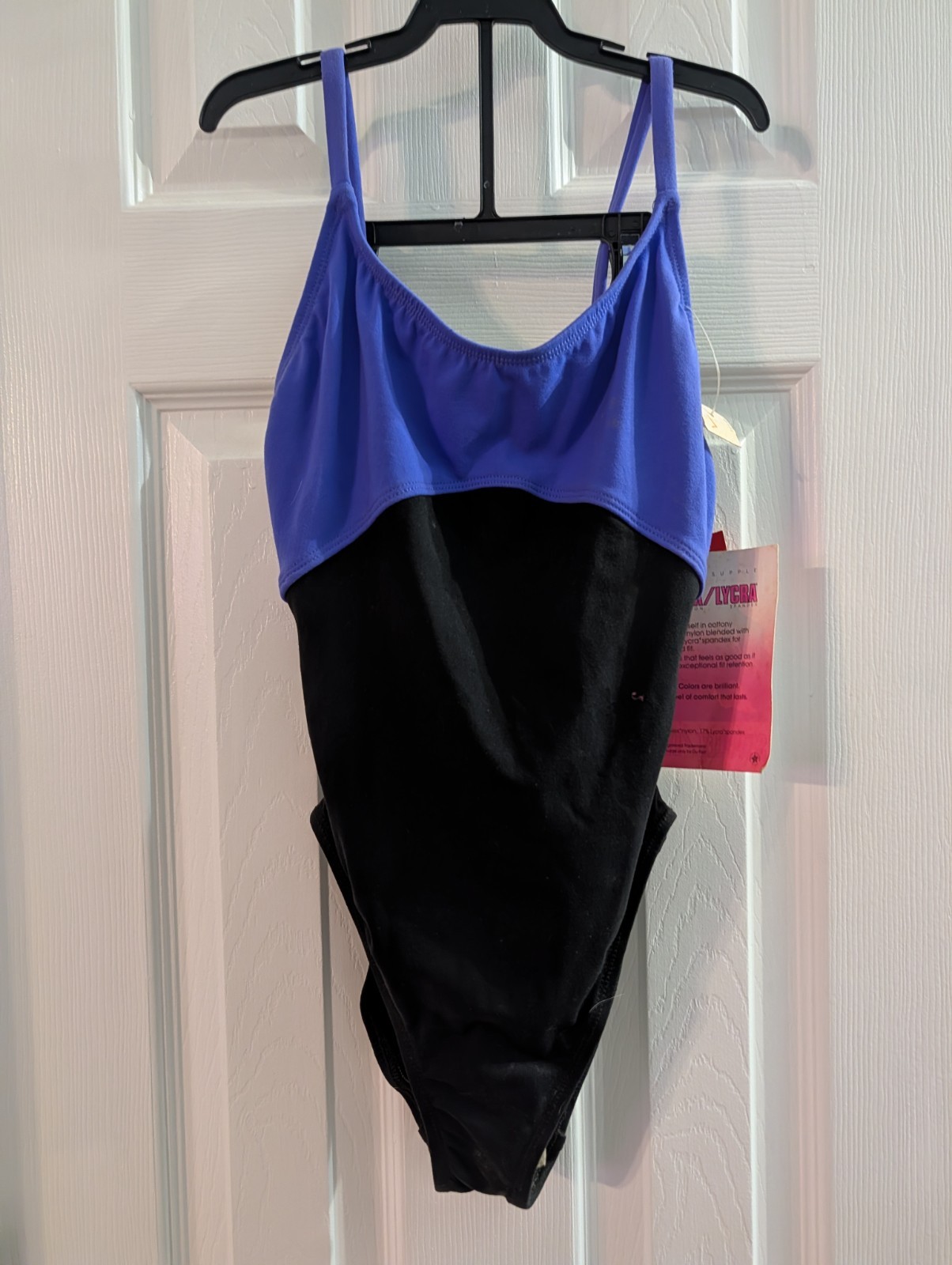 VTG late 80s early 90s Harbour Casuals Womens Colorblock One Piece Swimsuit