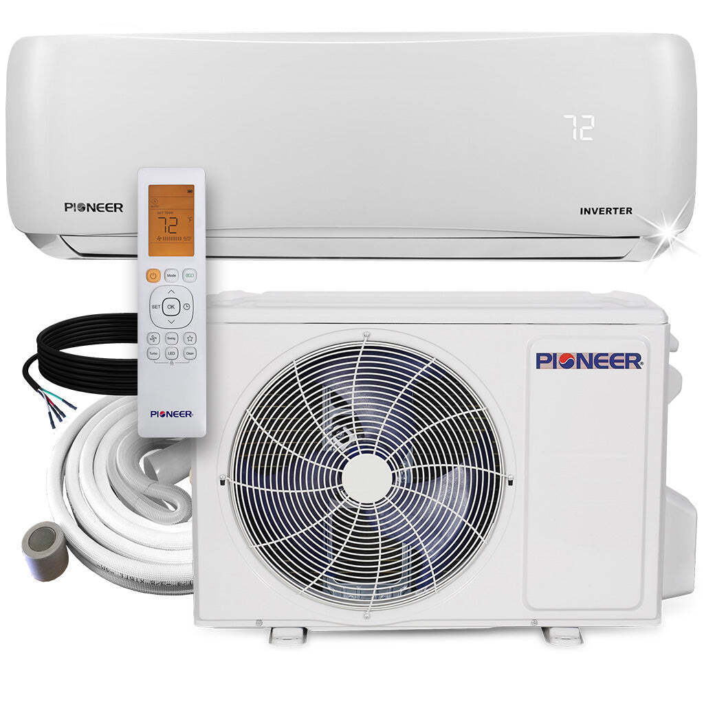 Pioneer® 12,000 BTU 20.8 SEER2 Ductless Mini-Split Inverter+ Air Conditioner Hea