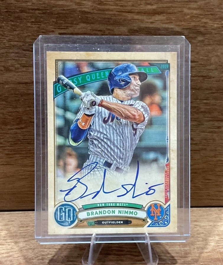 2019 Topps Gypsy Queen - Autographs Brandon Nimmo #GQA-BN (AU)