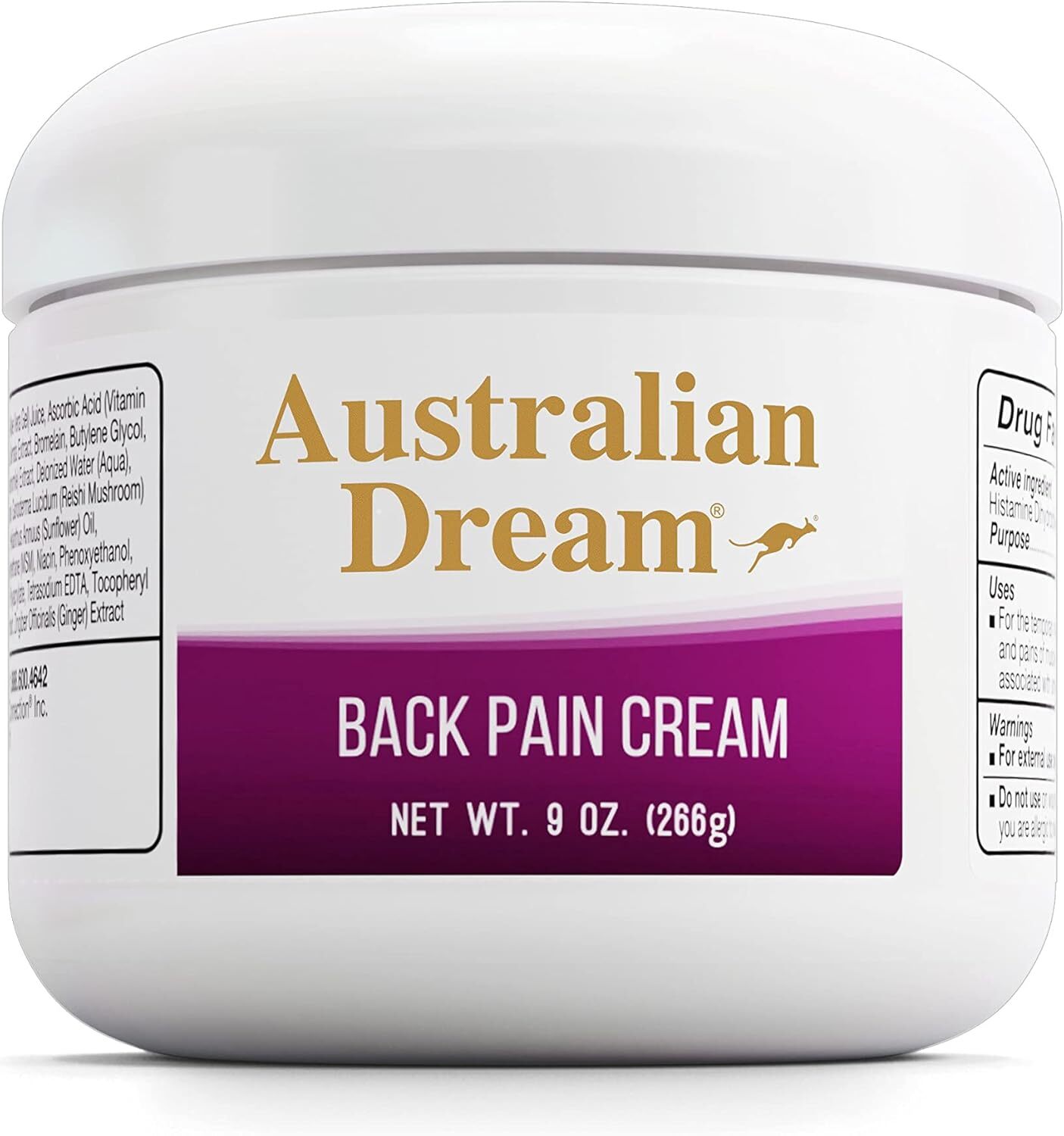 Australian Dream Arthritis Pain Relief Cream 9 Ounce Non Greasy Formula