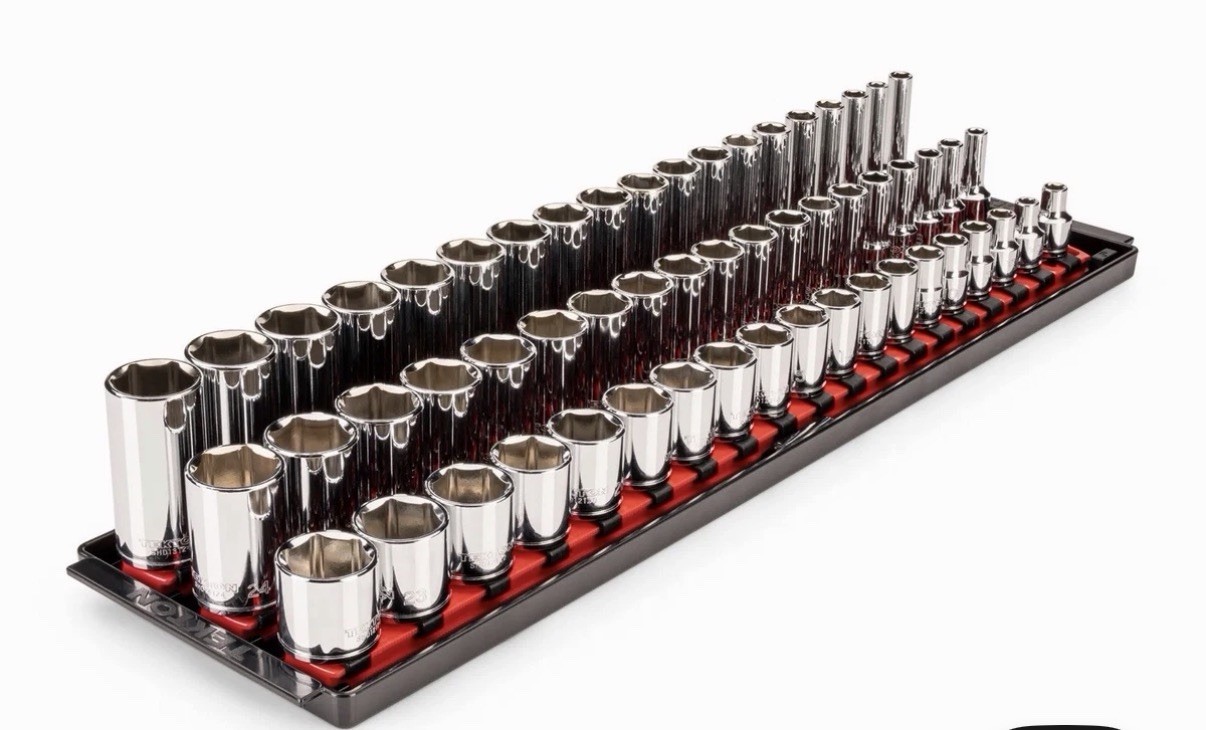 TEKTON 3/8 Inch Drive 6-Point Socket Set, 57-Piece | SHD91124 TEKTON 3/8 Inch Drive 6-Point Socket Set, 57-Piece | SHD91124