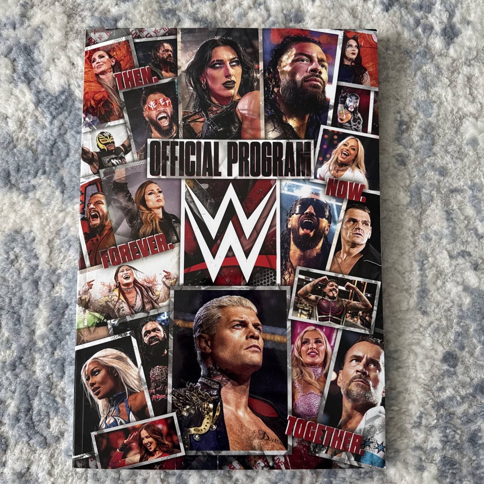 WWE 2026 Program RARE Thank You Cena Variant WWE 2026 Program RARE Thank You Cena Variant