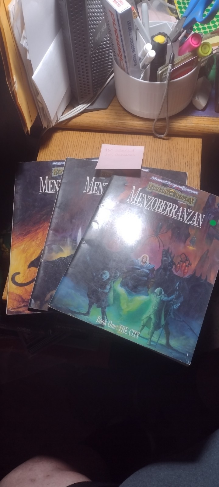 Dungeons & Dragons AD&D D&D Forgotten Realms Menzoberranzan Boxed Set 1083 NoBox