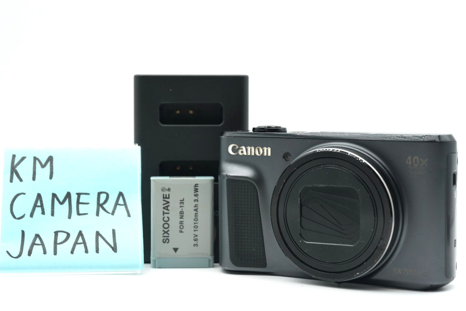 [US DUTY PAID] Canon PowerShot SX720 HS 20.3MP Digital Camera black #024
