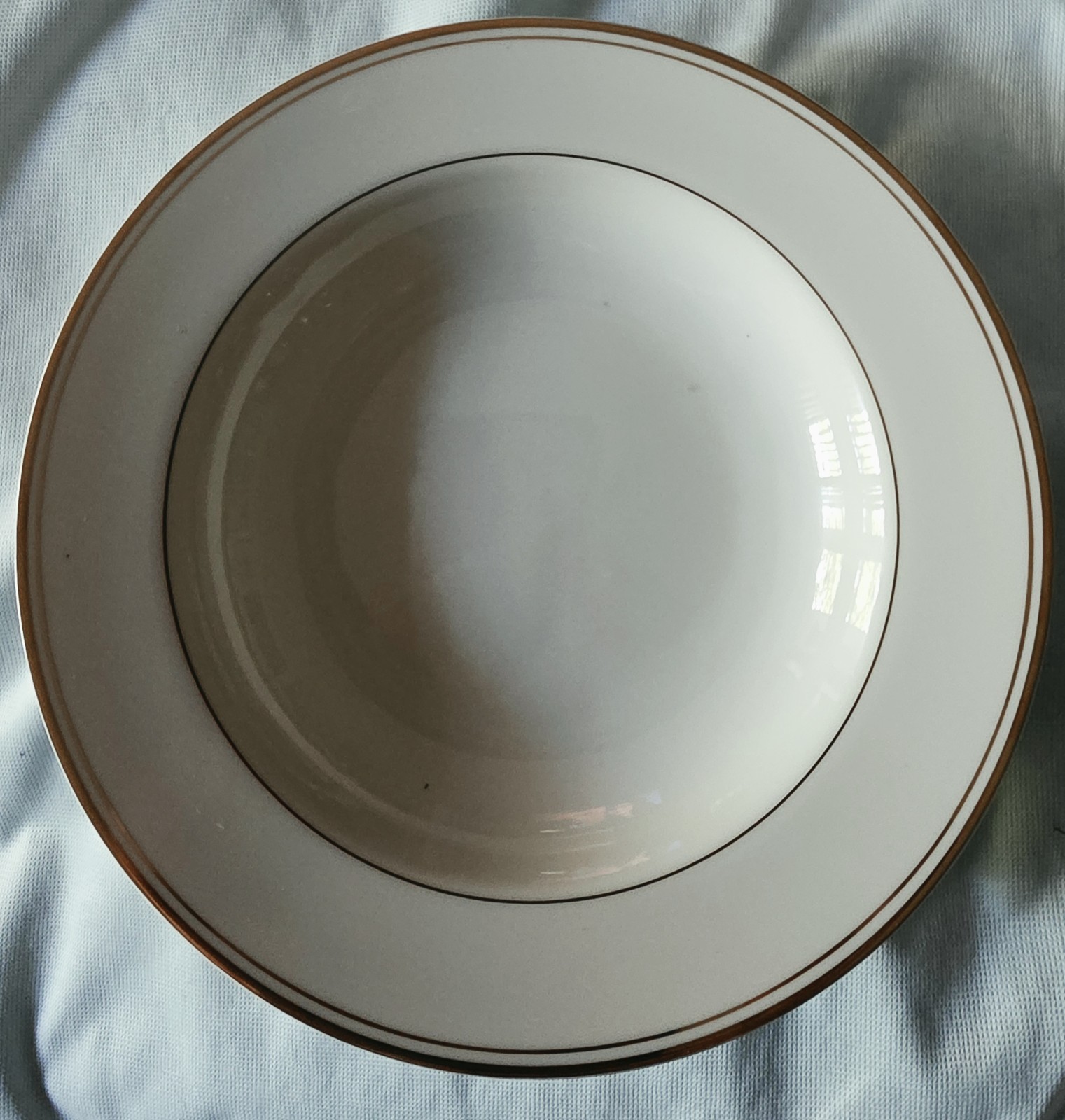 Mikasa Trousdale L2801 Ivory China Soup Bowl 8 1/2\ Mikasa Trousdale L2801 Ivory China Soup Bowl 8 1/2\