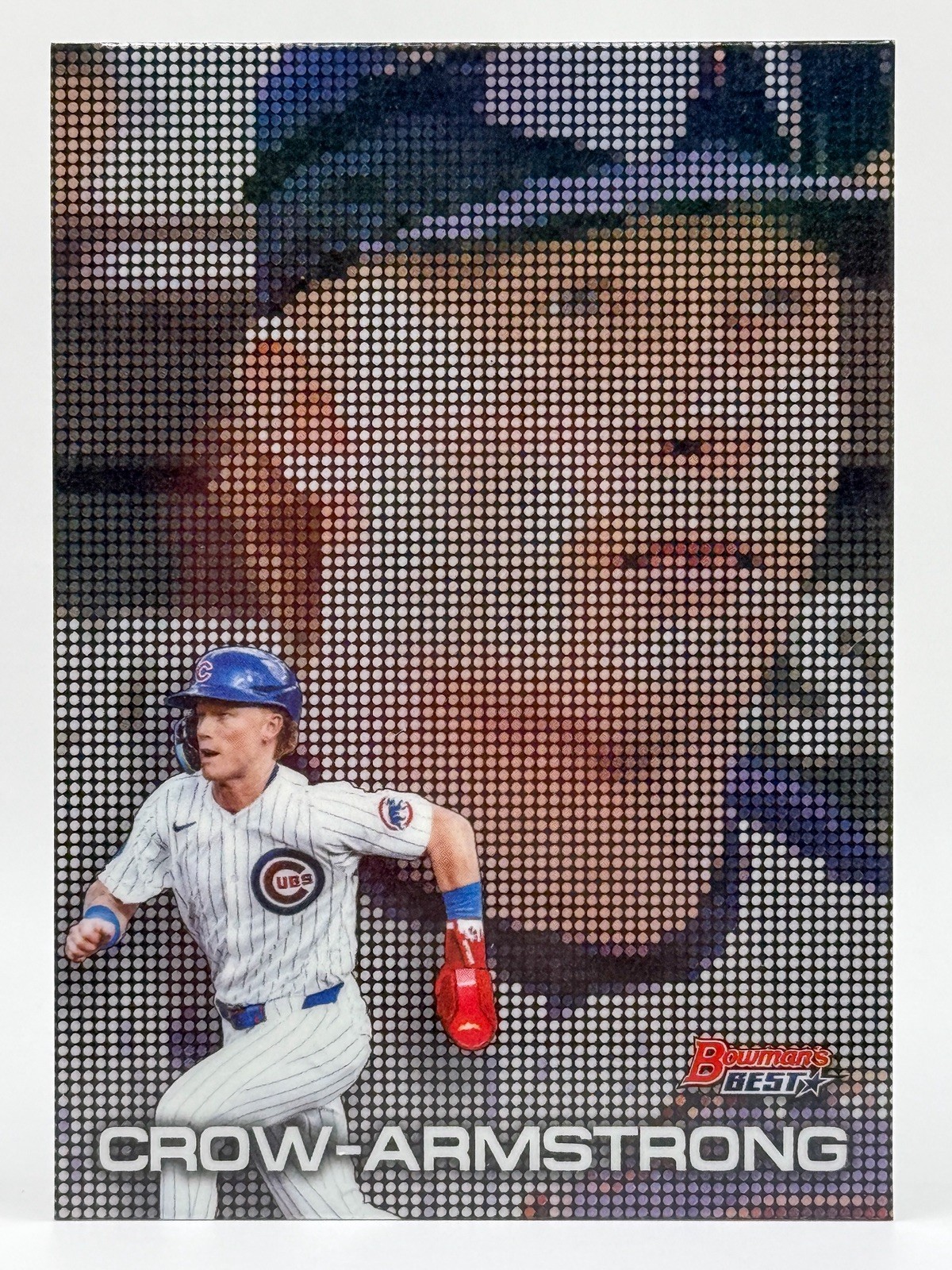 2025 PETE CROW-ARMSTRONG Topps Bowman\'s Best Pixel Portraits #P-2 CUBS